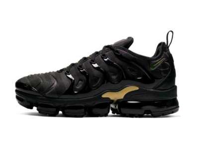 Nike Air VaporMax Plus Black Anthracite Metallic Gold