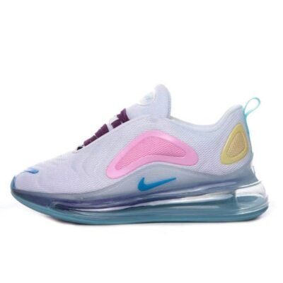 Air Max 720 White pink blue