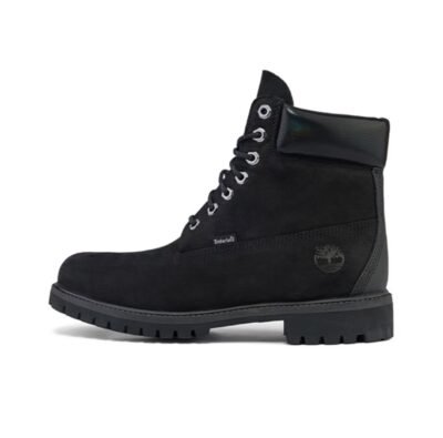 Timberland 6″ Boot Black Nubuck Premium