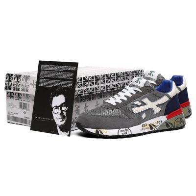 Premiata Mick Dark gray red