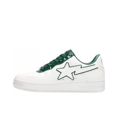 Bapesta A BATHING APE STA White green