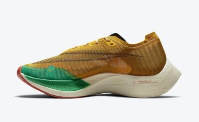 Nike ZoomX Vaporfly Next% 2 1972 Dark Sulfur Stadium Green
