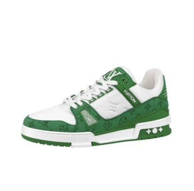 Louis Vuitton LV Trainer Green White