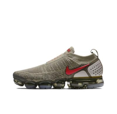 Nike Air VaporMax Moc 2 Neutral Olive Habanero Red