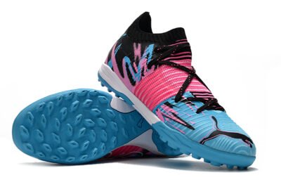 Puma Ultra Ultimate TF white blue pink
