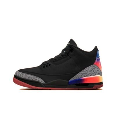 J Balvin xJordan Air Jordan 3 Rio black