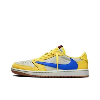Travis Scottx Jordan Air Jordan 1 Low OG Canary Yellow