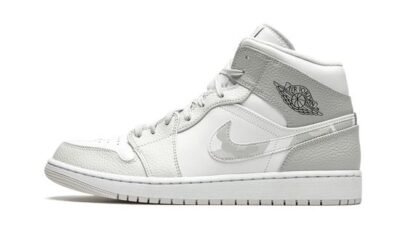 Air Jordans 1 Mid White Camo’