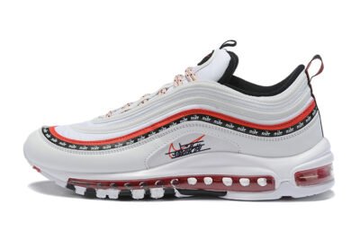 Nike Air Max 97 Sketch Logo White Black Red