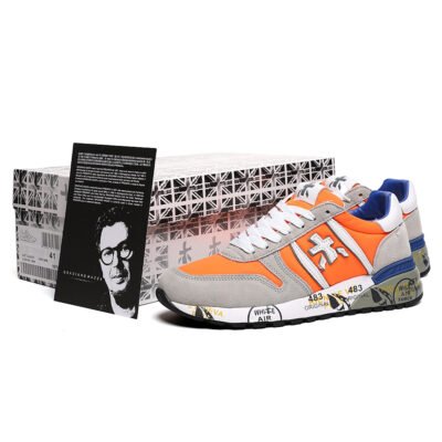 Premiata Mase Grey Orange
