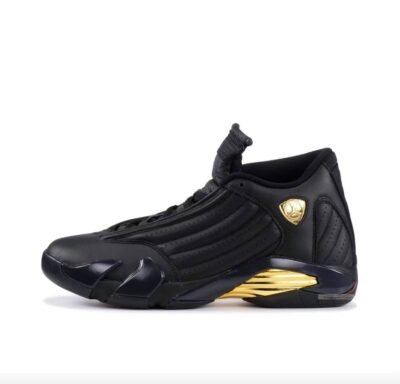 Jordan 14 Retro Black gold