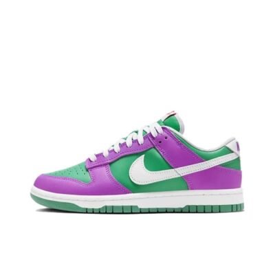 Nike Dunk Purple green