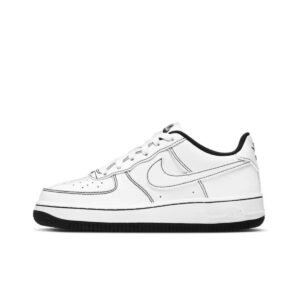 Nike Air Force 1 Low Quadratic GS Black and White