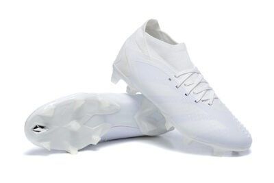 Adidas  Predator 23 FG White lace up football shoes