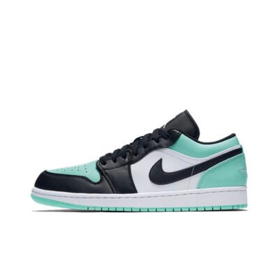 Air Jordans 1 Low ‘Emerald Rise’ 553558-117