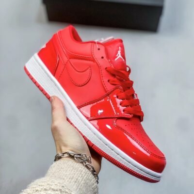 Nike Air Jordan 1 low Lacquer surface Red