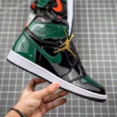 Jordan Air Jordan 1 retro high Black green orange